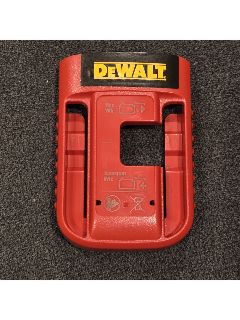 NEW DeWalt 20v/60v Flexvolt Battery Holder Dust Protective Cover